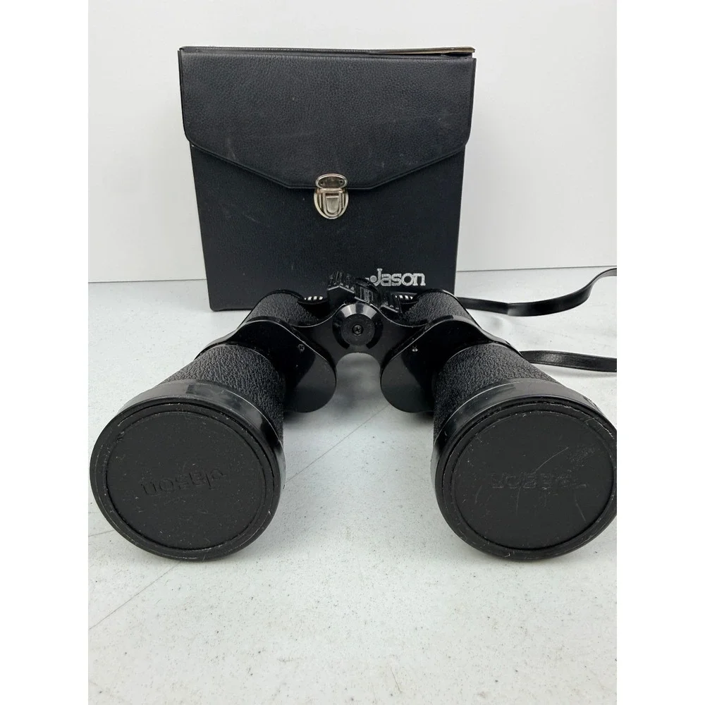 Vintage Jason Empire Model 221F Fast Focus 10 X 50 Wide Angle Binocular 1000Y BX